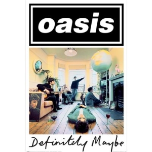Oasis - Oasis (Definitely Maybe) Poster (91,5 X 61 Cm) i gruppen MERCHANDISE / Poster / Pop-Rock hos Bengans Skivbutik AB (5669333)