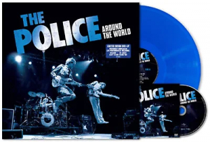 The Police - Around The World (Blue Vinyl +Dvd) i gruppen MUSIK / LP+DVD / Pop-Rock hos Bengans Skivbutik AB (5669909)