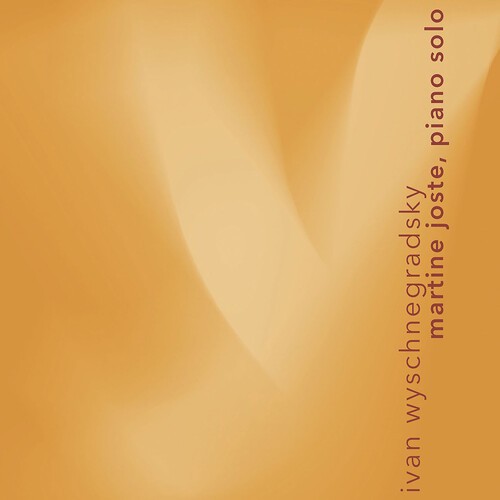 Ivan Wyschnegradsky - Works For Solo Piano i gruppen CD / Klassiskt hos Bengans Skivbutik AB (5669941)