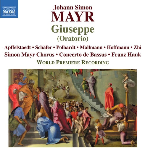 Johann Simon Mayr - Giuseppe i gruppen CD / Klassiskt hos Bengans Skivbutik AB (5669950)