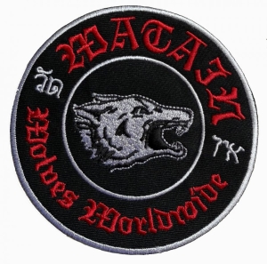 Watain - Patch Wolves Worldwide (10 Cm) i gruppen MERCHANDISE / Accessoarer / Kommande / Hårdrock hos Bengans Skivbutik AB (5669988)