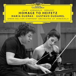María Dueñas Simón Bolívar Symphon - Echoes Of Heifetz (Lalo, Korngold, i gruppen VINYL / Kommande / Klassiskt hos Bengans Skivbutik AB (5669991)