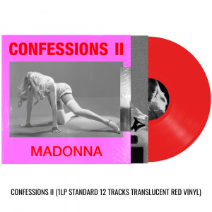 Madonna - Confessions Ii (1Lp Standard 12 Tracks Translucent Red Vinyl) i gruppen VINYL / Kommande / Pop-Rock hos Bengans Skivbutik AB (5670016)
