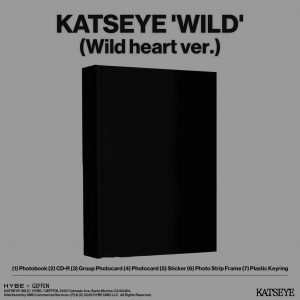 Katseye - Wild (Ep3 - Int. Wild Heart edition) i gruppen CD / Kommande / K-Pop hos Bengans Skivbutik AB (5670328)