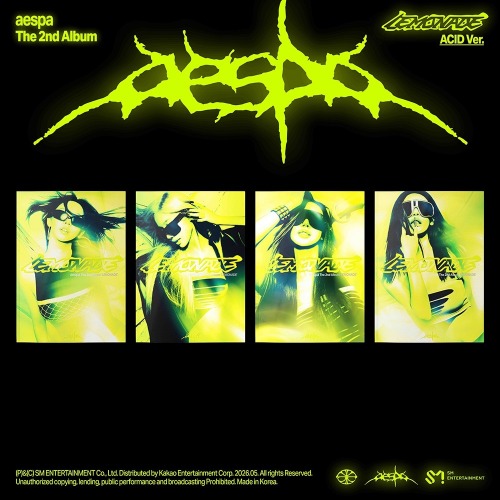 aespa - Lemonade (Acid Ver.) (Random Ver.) i gruppen K-POP hos Bengans Skivbutik AB (5670528)