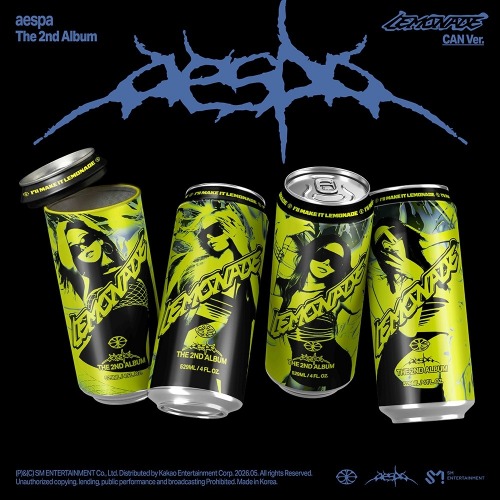 aespa - Lemonade (Can Ver.) (Random Ver.) i gruppen MERCHANDISE / Merch+Code / Nyheter / K-Pop hos Bengans Skivbutik AB (5670531)