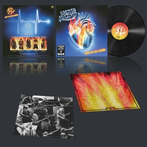 Sacred Leather - Keep The Fire Burning (Black Vinyl i gruppen VINYL / Kommande / Hårdrock hos Bengans Skivbutik AB (5670572)