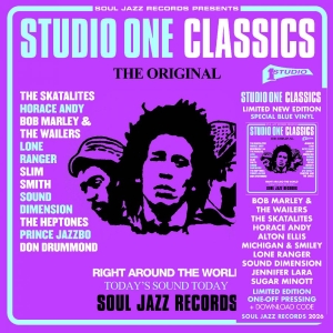 Soul Jazz Records Presents - Studio One Classics (Blue Vinyl) i gruppen VINYL / Kommande / Reggae hos Bengans Skivbutik AB (5670890)