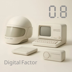 Digital Factor - 0.8. i gruppen VI TIPSAR / Fredagsreleaser / 2026-06-12 hos Bengans Skivbutik AB (5671023)