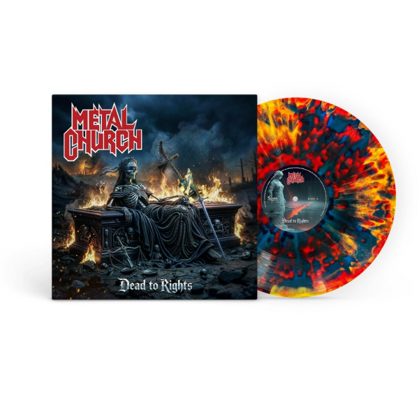 Metal Church - Dead To Rights (Multicolor Splatter Vinyl LP) i gruppen VI TIPSAR / Fredagsreleaser / 2026-06-12 hos Bengans Skivbutik AB (5671031)