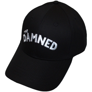 Damned - Arched Logo Bl Baseball Cap i gruppen MERCHANDISE / Keps /  /  hos Bengans Skivbutik AB (5671091)