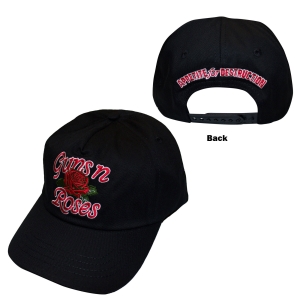 Guns N Roses - Afd Rose Bl Baseball Cap i gruppen MERCHANDISE / Keps /  /  hos Bengans Skivbutik AB (5671098)