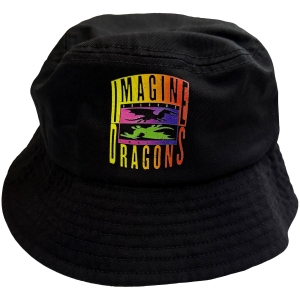 Imagine Dragons - Double Dragons Bl Bucket Hat: Sm i gruppen MERCHANDISE / Merch / Kommande / Pop-Rock hos Bengans Skivbutik AB (5671104)