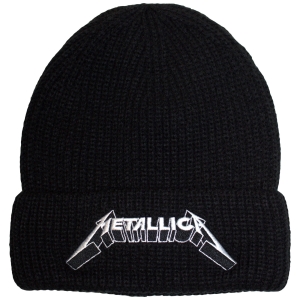 Metallica - 3D Logo Bl Beanie Hat i gruppen MERCHANDISE / Merch / Kommande / Hårdrock hos Bengans Skivbutik AB (5671108)