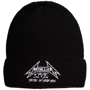Metallica - Live Bl Beanie Hat i gruppen MERCHANDISE / Merch / Kommande / Hårdrock hos Bengans Skivbutik AB (5671109)