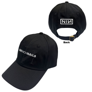 Nine Inch Nails - Classic Logo Bl Baseball Cap i gruppen MERCHANDISE / Keps /  /  hos Bengans Skivbutik AB (5671115)