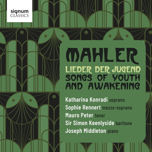 Gustav Mahler - Lieder Der Jugend - Songs Of Youth i gruppen CD / Klassiskt hos Bengans Skivbutik AB (5671280)