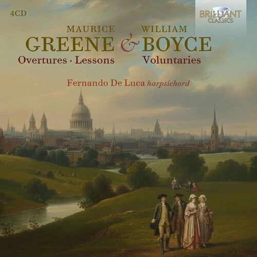 Fernando De Luca - Greene: Overtures & Lessons Boyce: i gruppen CD / Toppsäljare hos Bengans Skivbutik AB (5671288)