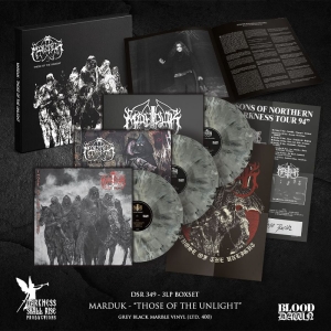 Marduk - Those Of The Unlight (3 Lp Marbled i gruppen VINYL / Kommande / Hårdrock hos Bengans Skivbutik AB (5671390)