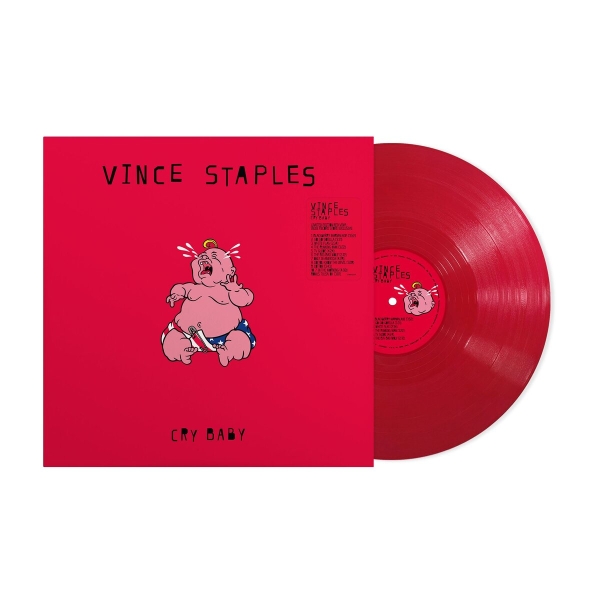 Vince Staples - Cry Baby (Indie Red Vinyl) i gruppen VI TIPSAR / Fredagsreleaser / 2026-06-05 hos Bengans Skivbutik AB (5671462)