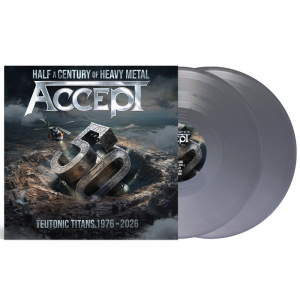 Accept - Teutonic Titans 1976-2028 (Gatefold - Solid Silver Vinyl / 2LP) i gruppen VINYL / Kommande / Hårdrock hos Bengans Skivbutik AB (5671619)
