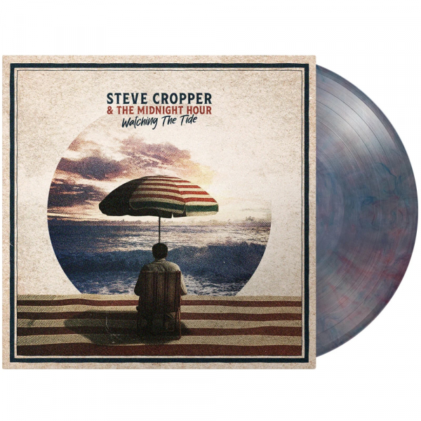 Steve Cropper & The Midnight Hour - Watching The Tide (Blue Vinyl) i gruppen VINYL / Kommande / RnB-Soul hos Bengans Skivbutik AB (5671811)