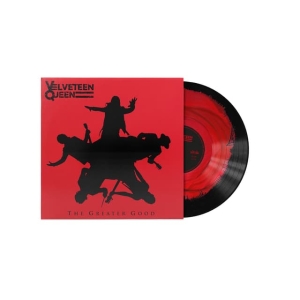 Velveteen Queen - The Greater Good (Red & Black Corona Vinyl LP) i gruppen VINYL / Kommande / Hårdrock,Pop-Rock,Svensk Musik hos Bengans Skivbutik AB (5671868)