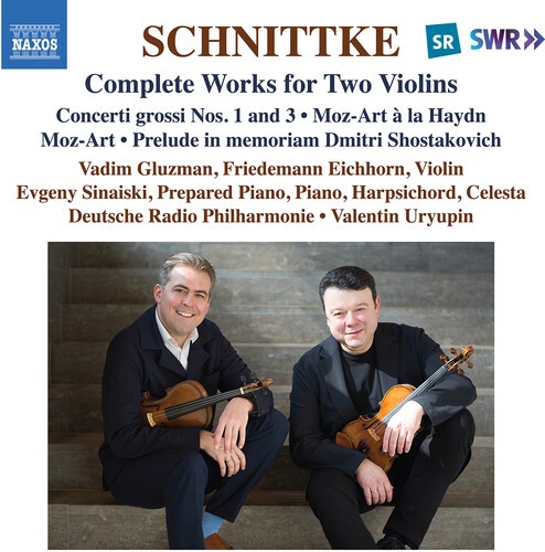 Alfred Schnittke - Complete Works For Two Violins i gruppen VI TIPSAR / Fredagsreleaser / 2026-07-24 hos Bengans Skivbutik AB (5672028)