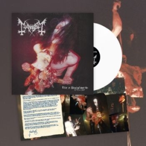 Mayhem - Live In Bischofswerda (White Vinyl i gruppen VINYL / Kommande / Hårdrock hos Bengans Skivbutik AB (5672036)
