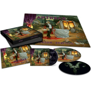 Anthrax - Cursum Perficio (Box Set / 2LP + CD) i gruppen VINYL / Kommande / Hårdrock hos Bengans Skivbutik AB (5672512)