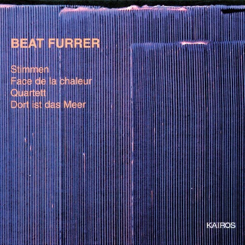Furrer Beat - Furrer: Stimmen i gruppen CD hos Bengans Skivbutik AB (5672625)