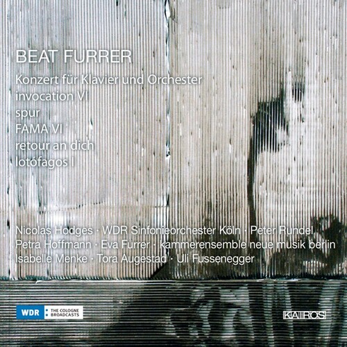 Furrer Beat - Furrer: Klavierkonzert i gruppen CD / Klassiskt hos Bengans Skivbutik AB (5672655)