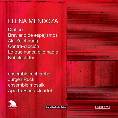 Elena Mendoza - Mendoza: Nebelsplitter i gruppen CD / Klassiskt hos Bengans Skivbutik AB (5672657)