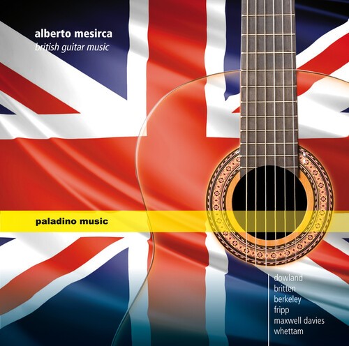 Alberto Mesirca - British Guitar Music i gruppen CD / Klassiskt hos Bengans Skivbutik AB (5672871)