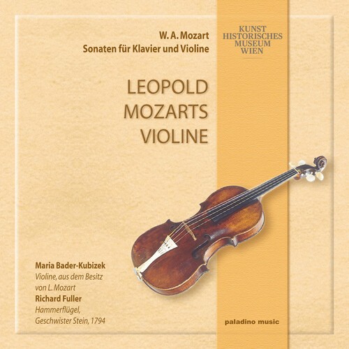 Wolfgang Amadeus Mozart - Leopold Mozarts Violin i gruppen CD / Klassiskt hos Bengans Skivbutik AB (5672897)