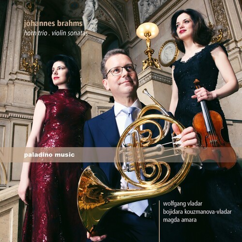 Bojidara Kouzmanova-Vladar Wolfgan - Horn Trio - Violin Sonatas i gruppen CD / Klassiskt hos Bengans Skivbutik AB (5672925)