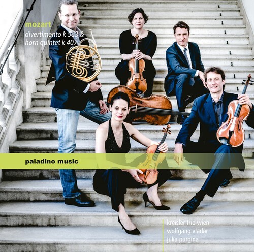 Mozart W A - Divertimento K563 & Horn Quintet K4 i gruppen CD / Klassiskt hos Bengans Skivbutik AB (5672939)