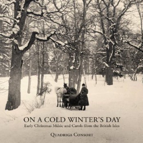Quadriga Consort - On A Cold Winter's Day - Early Chri i gruppen CD / Julmusik hos Bengans Skivbutik AB (5672956)