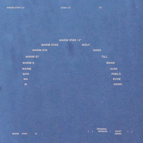 Wolfgang Tillmans & Juan Pablo Eche - Warm Star 12