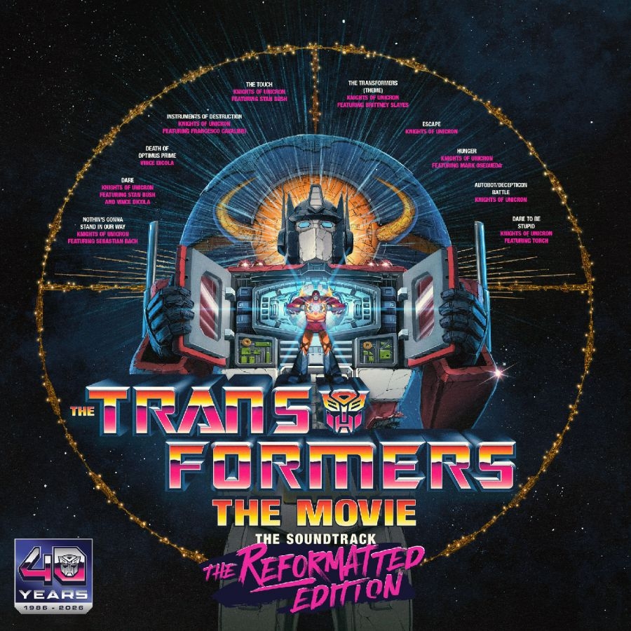 Various Artists - The Transformers The Movie Soundtrack (The Reformatted CD Edition) i gruppen CD / Kommande / Hårdrock hos Bengans Skivbutik AB (5673095)