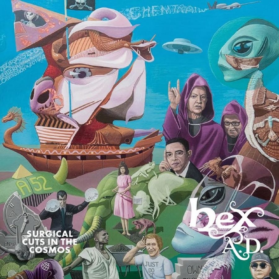 Hex A.D. - Surgical Cuts In The Cosmos i gruppen CD / Kommande / Hårdrock hos Bengans Skivbutik AB (5673137)
