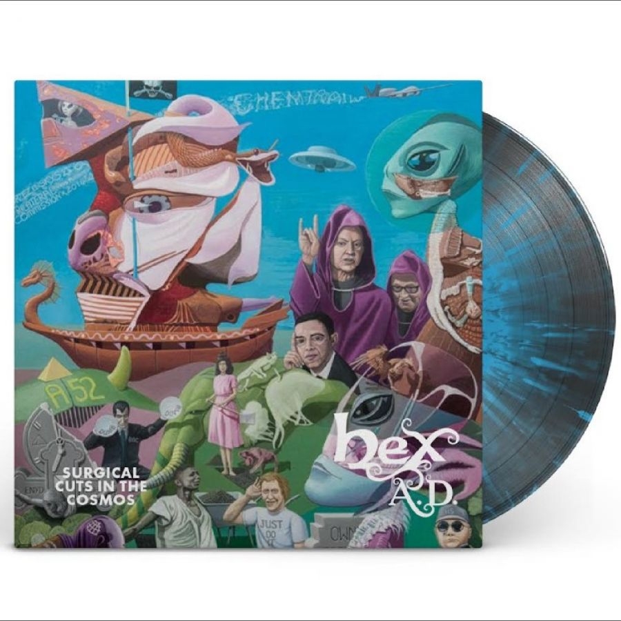 Hex A.D. - Surgical Cuts In The Cosmos i gruppen VINYL / Kommande / Hårdrock hos Bengans Skivbutik AB (5673138)