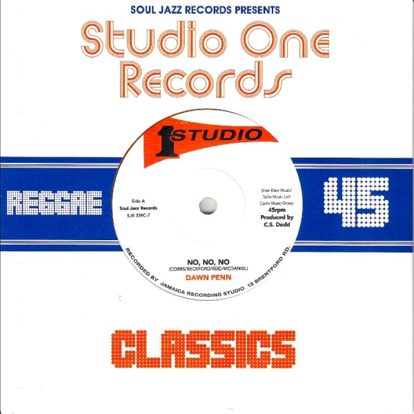 Penn Dawn / Jackie Mittoo - No No No / Ghetto Organ (Orange Vin i gruppen VINYL / Kommande / Reggae hos Bengans Skivbutik AB (5673269)