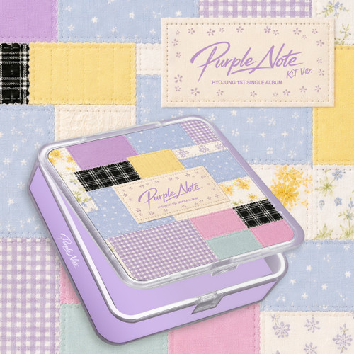 Hyojung (Oh My Girl) - Purple Note i gruppen CD / Kommande / K-Pop hos Bengans Skivbutik AB (5673315)