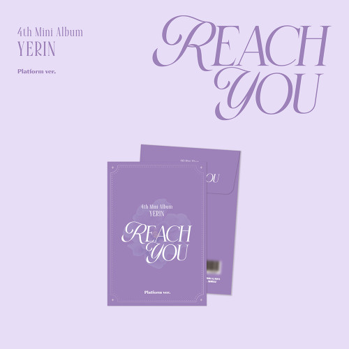 Yerin - Reach You (Platform Ver.) i gruppen MERCHANDISE / Merch+Code / Kommande / K-Pop hos Bengans Skivbutik AB (5673572)