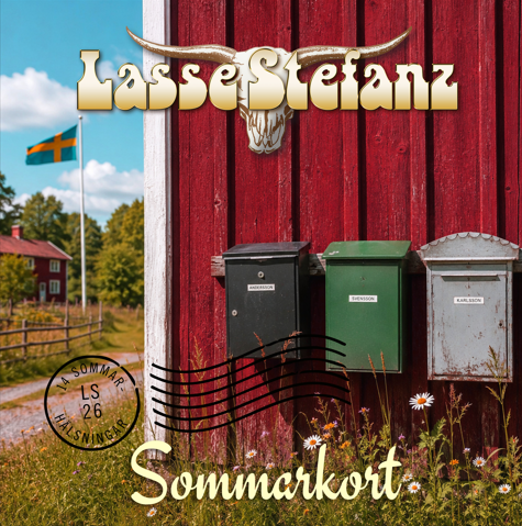 Lasse Stefanz - Sommarkort i gruppen CD / Kommande / Dansband-Schlager,Svensk Musik hos Bengans Skivbutik AB (5673590)