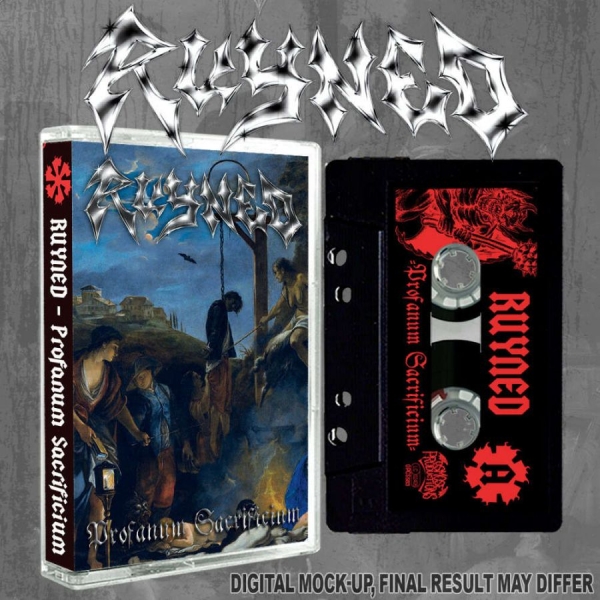 Ruyned - Profanum Sacrificium (Mc) i gruppen Kommande / Hårdrock hos Bengans Skivbutik AB (5673684)