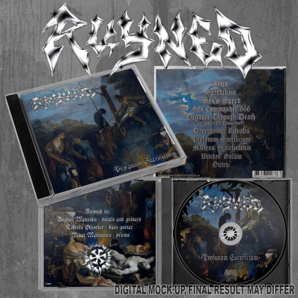 Ruyned - Profanum Sacrificium i gruppen CD / Kommande / Hårdrock hos Bengans Skivbutik AB (5673690)