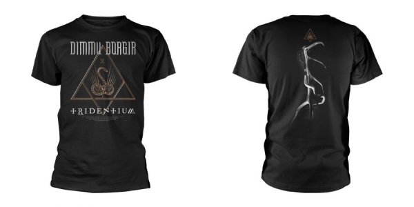 Dimmu Borgir - T/S Tridentium (Xl) i gruppen MERCHANDISE / T-shirt / Kommande / Hårdrock hos Bengans Skivbutik AB (5673718)