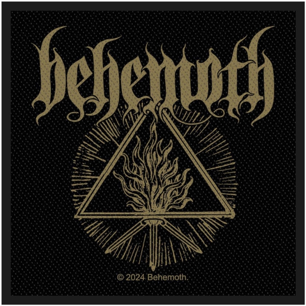 Behemoth - The Satanist Standard Patch i gruppen MERCHANDISE / Tygmärke / / hos Bengans Skivbutik AB (5673981)